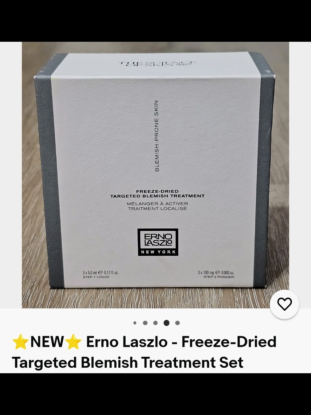 Erno Laszlo Treatment Set in White and Silver Packaging